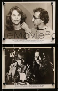 2h469 STARDUST MEMORIES 8 8x10 stills '80 directed by Woody Allen, Charlotte Rampling, Harper!