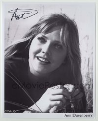 2j1031 ANN DUSENBERRY signed 8x10 REPRO still '90s great smiling close up of the pretty actress!