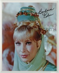 2j1040 BARBARA EDEN signed color 8x10 REPRO still '80s super close up from I Dream of Jeannie!