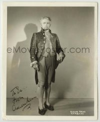 2j0472 CLAUDE RAINS signed 8.25x10 still '36 full-length portrait in costume from Anthony Adverse!