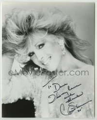 2j1085 CONNIE STEVENS signed 8x10 REPRO still '94 smiling portrait of the sexy blonde actress!