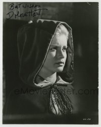 2j0486 DOLORES HART signed 7.25x9.25 still '61 pretty actress becoming a nun in Francis of Assisi!