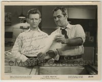 2j0489 DONALD O'CONNOR signed 8x10 still '53 funny inscription with Jim Backus from I Love Melvin!