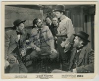 2j0503 FRANCIS MCDONALD signed 8x10 still R58 great close up with Joel McCrea in Union Pacific!