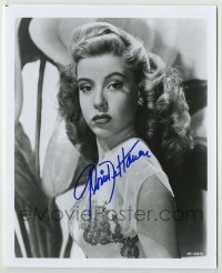 2j1146 GLORIA DEHAVEN signed 8x10 REPRO still '80s great pouty close up wearing lace blouse!