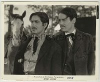 2j0526 HENRY FONDA signed 8.25x10 still '39 great close up with Tyrone Power from Jesse James!