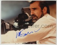 2j1257 MARTIN SCORSESE signed color 8x10 REPRO still '00s cool c/u of the great director by camera!