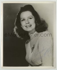 2j1259 MARY MCCARTY signed 8.25x10 REPRO still '80s great smiling portrait of the pretty actress!