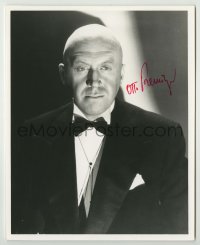 2j1274 OTTO PREMINGER signed 8x10 REPRO still '80s youthful portrait of the director in tuxedo!