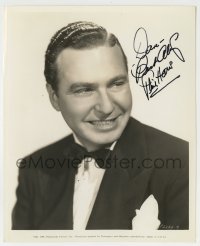 2j0597 PHIL HARRIS signed 8.25x10 still '37 smiling portrait in tuxedo from Turn Off the Moon!
