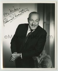2j1310 ROLAND WINTERS signed 8x10 REPRO still '80s great posed smiling portrait wearing suit & tie!