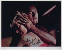 2j1329 SHIRLEY KNIGHT signed color 8x10 REPRO still '80s c/u with Paul Newman in Sweet Bird of Youth