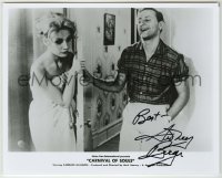 2j1331 SIDNEY BERGER signed 8x10 REPRO still '90s with naked Candace Hilligoss in Carnival of Souls!