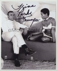 2j1356 TRINA PARKS signed 8x10 REPRO still '80s c/u as Thumper w/ Connery in Diamonds Are Forever!
