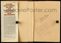 2j0140 JACKIE COOPER signed hardcover book '81 his autobiography Please Don't Shoot My Dog!