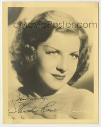 2j0220 SHIRLEY ROSS signed 6x7 fan photo '30s head & shoulders portrait of the Paramount actress!