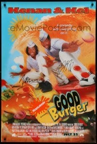 2j0676 GOOD BURGER signed advance 1sh '97 by BOTH Kenan Thompson AND Kel Mitchell, from Nickelodeon!