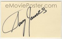 2j0791 SONNY JAMES signed 3x5 index card '70s can be framed & displayed with a repro still!