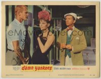 2j0290 DAMN YANKEES signed LC #4 '58 by Tab Hunter, who's with Gwen Verdon & Devil Ray Walston!
