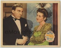 2j0305 GREENWICH VILLAGE signed LC '44 by Vivian Blaine, who's c/u with William Bendix in tuxedo!
