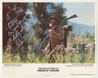 2j0342 LIFE & TIMES OF GRIZZLY ADAMS signed LC #5 '74 by Dan Haggerty, who's holding rifle in field!