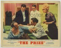 2j0368 PRIZE signed LC #7 '63 by Elke Sommer, who's with Paul Newman & Edward G. Robinson!
