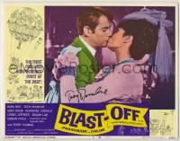 2j0402 THOSE FANTASTIC FLYING FOOLS signed LC #4 '67 by Troy Donahue, kissing Daliah Lavi, Blast-Off
