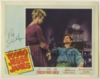 2j0418 YOUNG JESSE JAMES signed LC #7 '60 by Ray Stricklyn, who's with Merry Anders as Belle Starr!