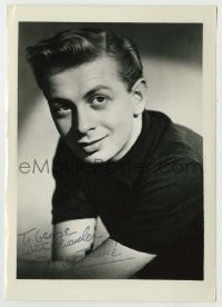 2j0170 MEL TORME signed 5x7 photo '40s great youthful head & shoulders portrait of the star!