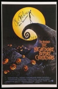 2j0718 CHRIS SARANDON signed 11x17 REPRO poster '82 Jack Skellington in Nightmare Before Christmas!