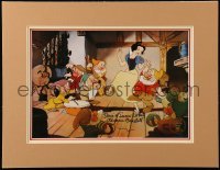 2j0710 ADRIANA CASELOTTI signed 13x17 art print '94 she provided the voice for Disney's Snow White!