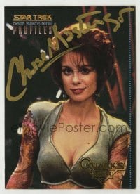 2j0835 CHASE MASTERSON signed trading card '97 Star Trek: Deep Space Nine Profiles, Quark's Quips!