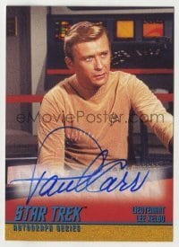 2j0928 PAUL CARR signed trading card '97 from the limited edition Star Trek autograph set!