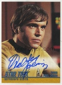 2j0966 WALTER KOENIG signed trading card '98 from the limited edition Star Trek autograph set!