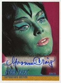 2j0978 YVONNE CRAIG signed trading card '98 from the limited edition Star Trek autograph set!