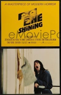 2k001 SHINING 12 color 11x14 stills '80 Stephen King & Stanley Kubrick masterpiece, Jack Nicholson!