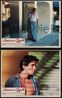 2k039 AMERICAN GIGOLO 8 LCs '80 handsomest male prostitute Richard Gere & Lauren Hutton!