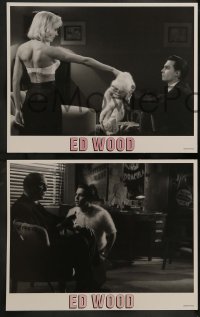 2k012 ED WOOD 10 LCs '94 Johnny Depp, Martin Landau, mostly true, directed by Tim Burton!