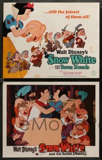 2k026 SNOW WHITE & THE SEVEN DWARFS 9 LCs R67 Walt Disney animated cartoon fantasy classic!
