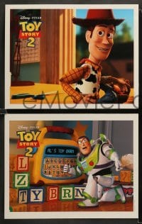 2k009 TOY STORY 2 11 LCs '99 Woody, Buzz Lightyear, Disney and Pixar animated sequel!