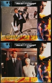 2k006 WORLD IS NOT ENOUGH 12 LCs '99 Pierce Brosnan as James Bond, Denise Richards, Sophie Marceau!