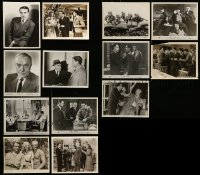 2m391 LOT OF 13 WALTER ABEL 8X10 STILLS '40s-60s great images from a variety of different movies!