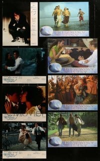 2m091 LOT OF 13 NON-U.S. LOBBY CARDS '90s great scenes from a variety of different movies!