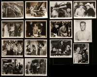 2m389 LOT OF 14 BRUCE BENNETT 8X10 STILLS '40s-50s scenes from a variety of different movies!