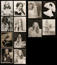 2m512 LOT OF 12 VERONICA LAKE REPRO 8X10 PHOTOS '80s wonderful portraits of the beautiful star!