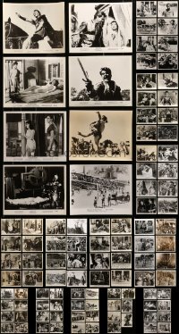 2m304 LOT OF 103 SWORD AND SANDAL 8X10 STILLS '60s great scenes from several gladiator movies!