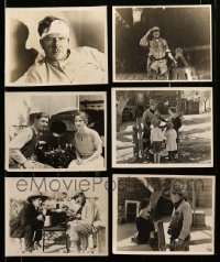2m436 LOT OF 6 GEORGE BANCROFT 8X10 TRIMMED KEYBOOK STILLS '20s-30s from a variety of movies!