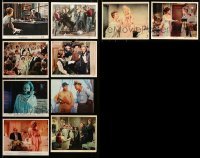 2m408 LOT OF 10 COLOR 8X10 STILLS '50s-60s great scenes from a variety of different movies!