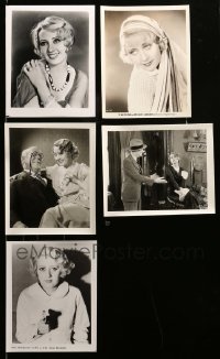 2m532 LOT OF 5 JOAN BLONDELL REPRO 8X10 STILLS '80s great portraits of the sexy blonde star!