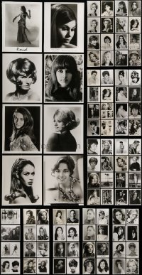 2m302 LOT OF 116 FASHION 8X10 STILLS '60s-70s great close portraits of beautiful models!